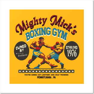 Mighty Mick's Boxing Gym Posters and Art